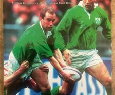 Very Rare 1999 Ireland v France - Five Nations Championship Programme