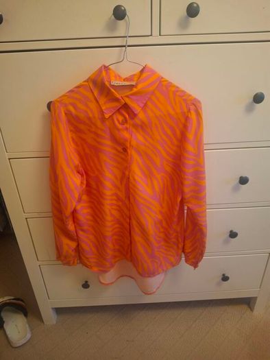 Animal print blouse