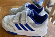 Adidas tensaur hook and loop trainers white and blue like New Toddler runners