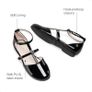 Brand New Girls' Flower Girl Party Wedding Dress Shoes - Black Image 5