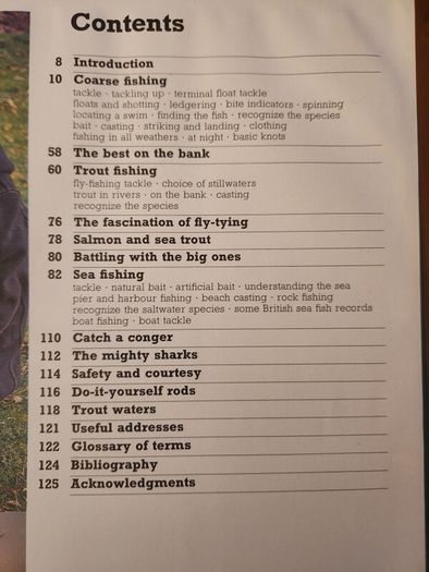 Fishing  St Michael Sports Starters. By Gerry Hughes.  First Edition Large Volume Hardback In Good Condition.