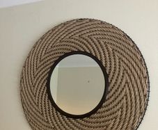 Mirror (Steel & Rope Design) 80cm
