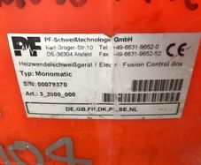 Plasson Monomatic Electro Fusion Control Welder weld for plastics