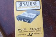 antique Binatone mini cassette adaptor