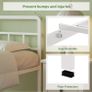 King Size Bed Frame 5ft with Curved Headboard Image 5
