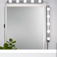Hollywood ikea make up vanity lights
