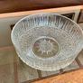 Vintage Ravenhead White Fire Glass Trifle Bowl Large Dessert Dish 1970s Image 6