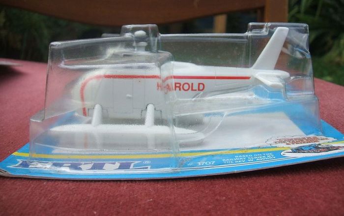 HAROLD THE HELICOPTER (Thomas the Tank Engine) - a mint & boxed ERTL diecast model of Harold the Helicopter (1990)
