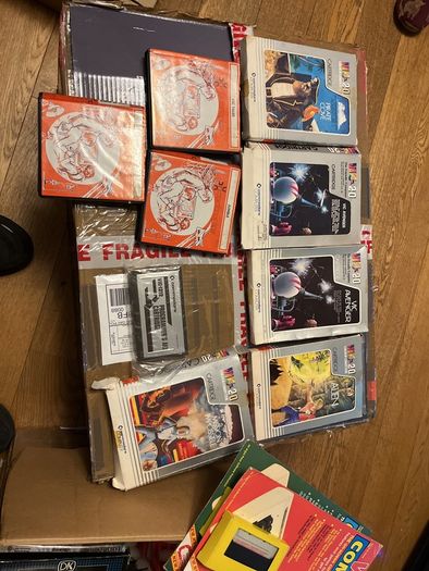 Ultimate Vintage Commodore VIC20 Lot. 5 Boxed Games, Hardware N Rare Cassettes UK PAL