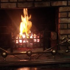 art nouveau brass fire fender