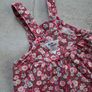 Vintage, Made In USA, 80's OshKosh B'gosh Floral Denim Overalls/Dungarees. Rare. Image 5