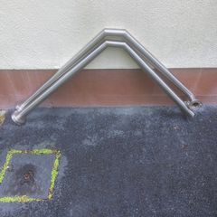 Stainless Steel Outdoor Handrails Pair