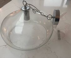 Laura Ashley Glass Pendant Light