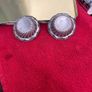 silver two salt dishes Image 3