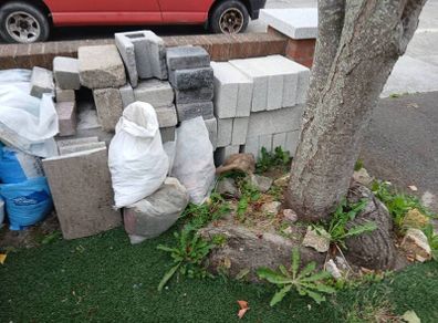 concrete blocks