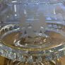 Large Vintage Crystal Cut Bowl Image 5