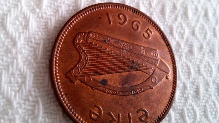 Irish Halfpenny. 1965.