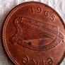 Irish Halfpenny. 1965. Image 2