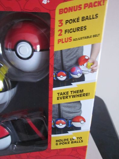 New Pokemon Clip N Go Belt Set