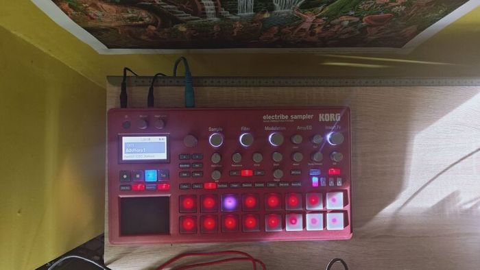 Korg electribe sampler 2 with decksaver