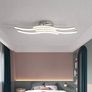LED Ceiling Light, Elegant Curved Design Ceiling Lights, 4 Built-in LED Boards, 24W 2.000 Lumen, Neutral White Light 4000K, Modern Ceiling Fixture for Living Rooms Image 5