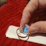 Sterling Silver Ring - Hallmarked for Silver - Size R (SS202) Image 6