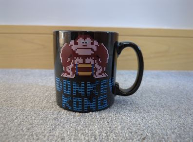 Donkey Kong Video Game Arcade Coffee Mug Cup Retro Black New