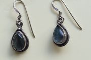 silver earrings