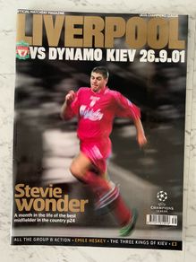 Liverpool FC 3 x UEFA Champions League Match Day Programmes