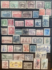 Czechoslovakian stamp lot