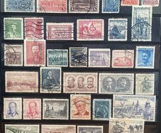 Czechoslovakian stamp lot
