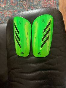 Adidas shin guards green