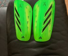 Adidas shin guards green