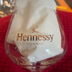 Aperitif Digestif Hennessy Cognac Crystal Glass Brandy Baloons