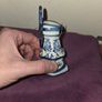 Vintage Blue Delft Windmill Image 4