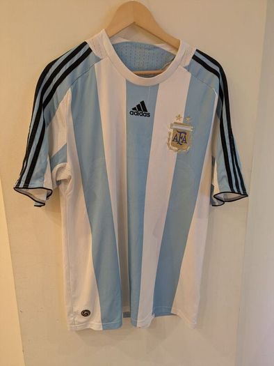 Authentic 2007 Argentina shirt adidas jerssey mens large