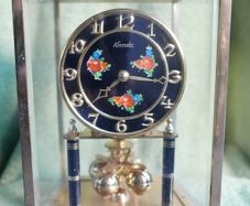 Vintage Kundo 400 Day Anniversary Clock - Kieninger & Obergfell Made In Germany (for parts or repair)