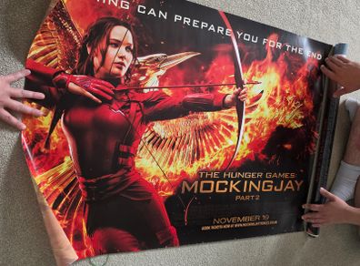 The Hunger Games Mockingjay Part 2 original cinema poster