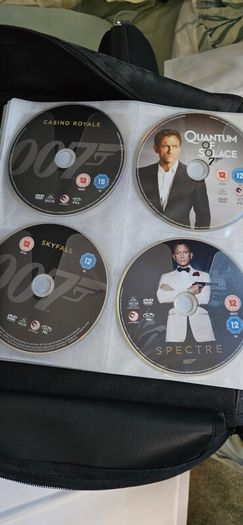 James Bond dvd complete collection