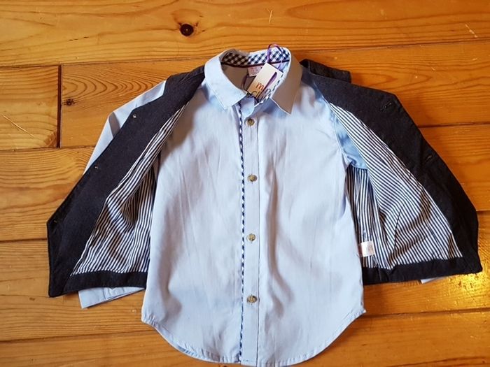 BNWT Age 4-5 Short and Waistcoat Set