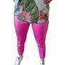 High Waist PU Leggings Image 4