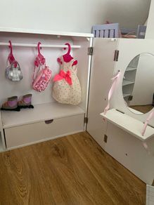 Our Generation Wooden Wardrobe
