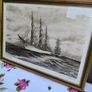Vintage Ship Print Image 10