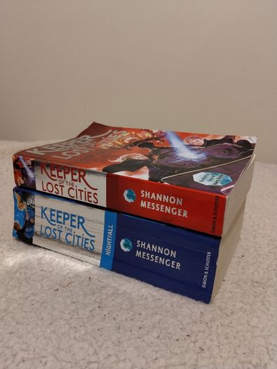 Keeper of the Lost Cities books by Shannon Messenger