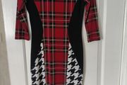 Tartan dress river island size 8/10