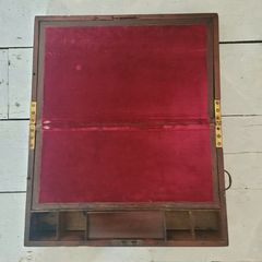 Victorian mahogany writing slope