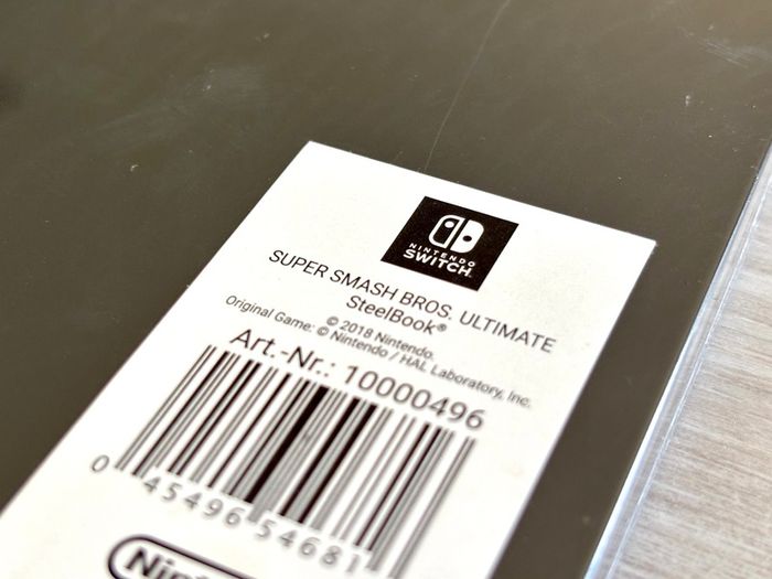 Super Smash Bros Ultimate Steel Book - Sealed