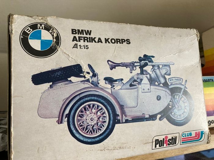BMW R-75 Afrika Korp German WW2