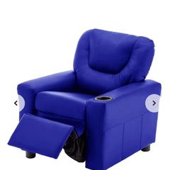 Kids - Reclining Chair blue