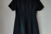 Black Short Sleeve Tailored Shift Dress, NEXT, Size 10